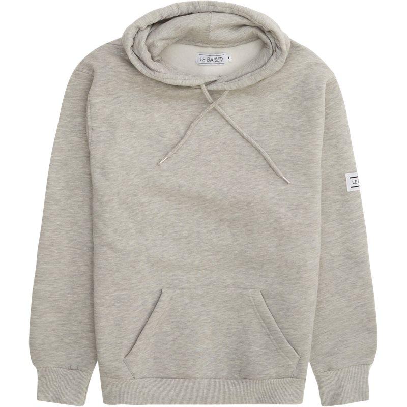 Le Baiser Wonder Sweatshirt i Grå Melange - Tidløs Stil