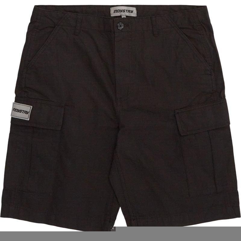 Indystry Bardot Shorts i Sort - Perfekte til Sommeren!