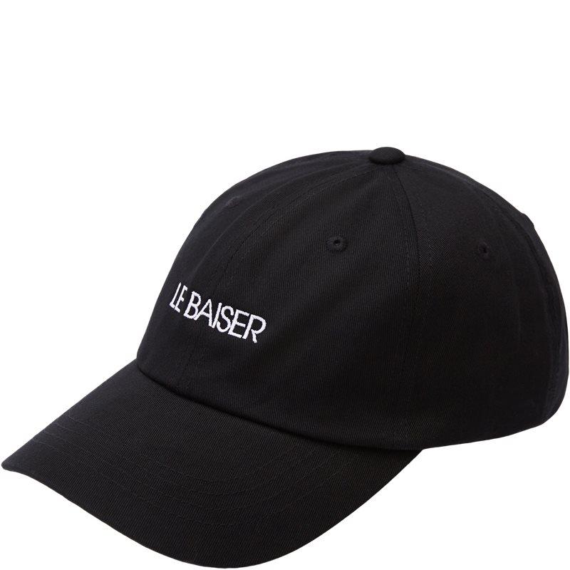 Le Baiser Baseball Cap i Sort - Klassisk Stil til Dig