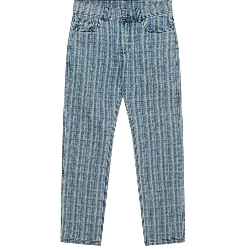 Pleasures Now Dallas Denim Bukser i Denim/Grøn