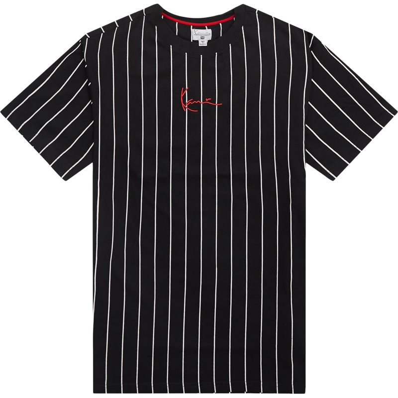 Karl Kani Small Signature T-shirt - Elegant sort/hvid stil!