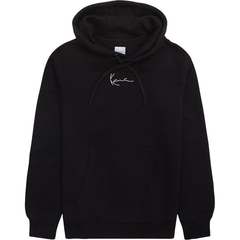 Karl Kani Small Signature Hoodie - Sort Streetwear Must-have