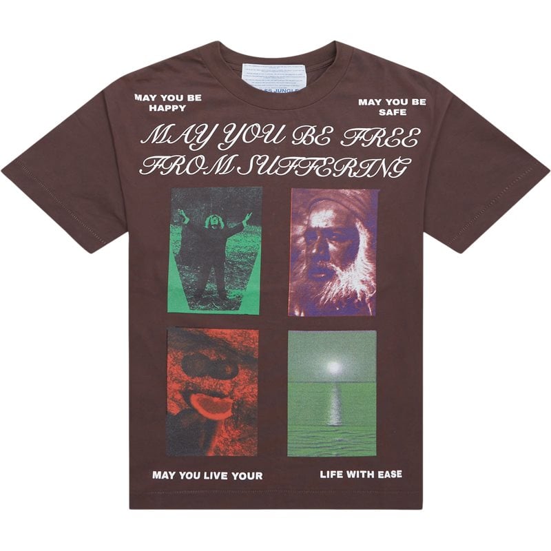 Jungles Jungles T-shirt - Støt en god sag i brun