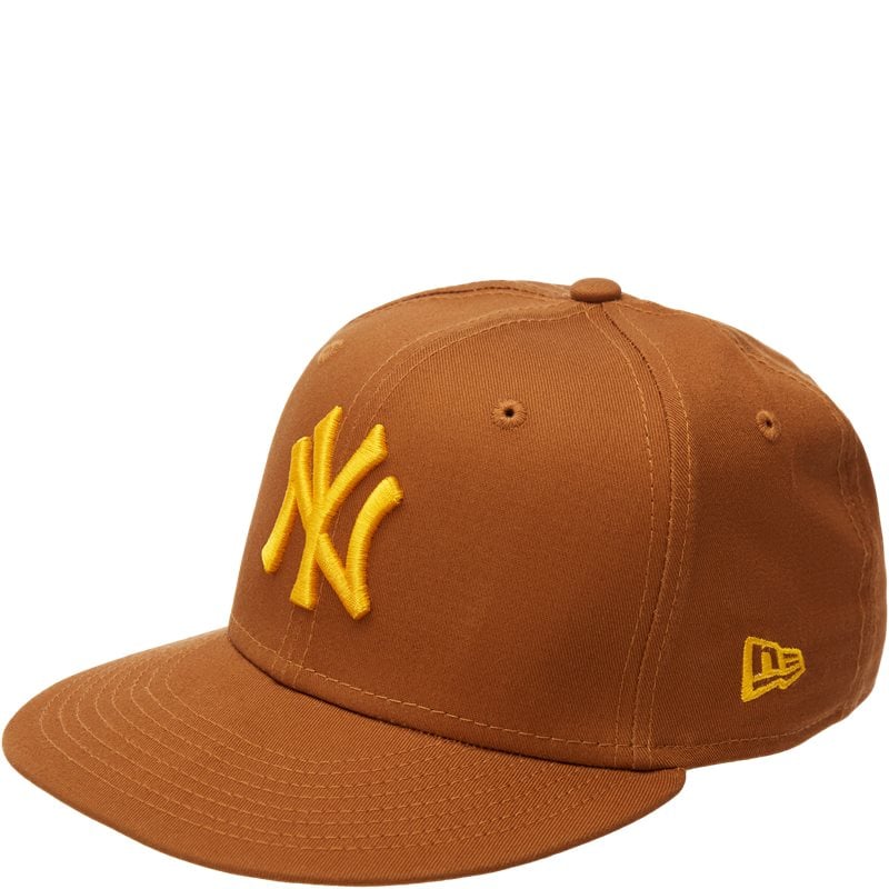 New Era 59 Fifty Yankees Kasket - Klassisk Brun Design