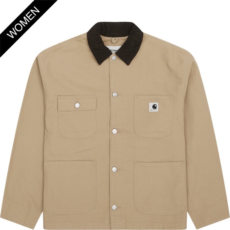 Carhartt W Og Michigan Jakke til Kvinder – Dusty H Brown