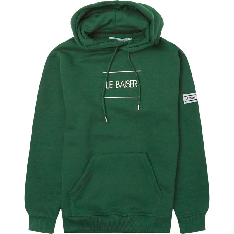 Le Baiser Nancy Sweatshirt i Flaskegrøn - Stilsikkert Valg
