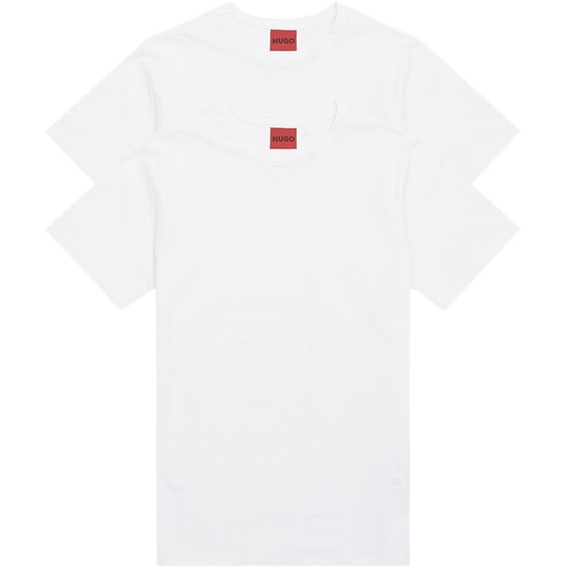 Hugo - 2-Pack Rund T-shirt i blød kvalitet på tilbud!