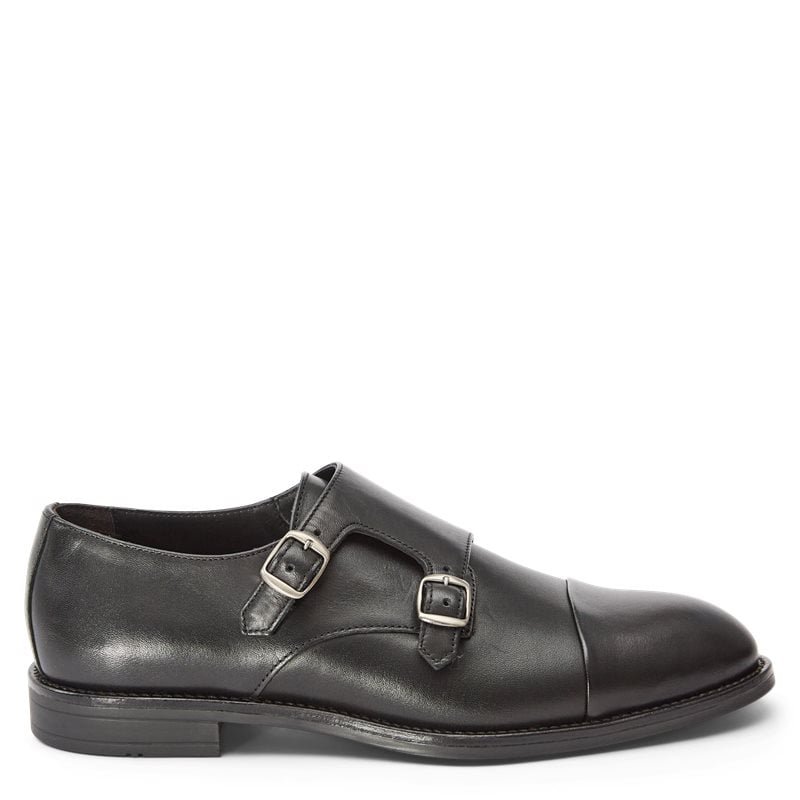 Ahler - Dobbelt Monk Strap Dress Sko til Festlige Anledninger