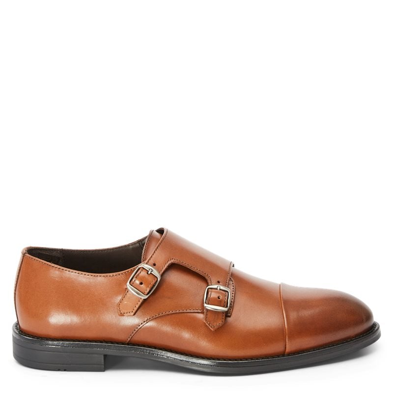 Ahler - Dobbelt Monk Strap Dress Sko til Festlige Anledninger
