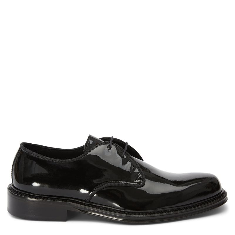 Ahler - Elegante Derby Laksko til Moderne Stil