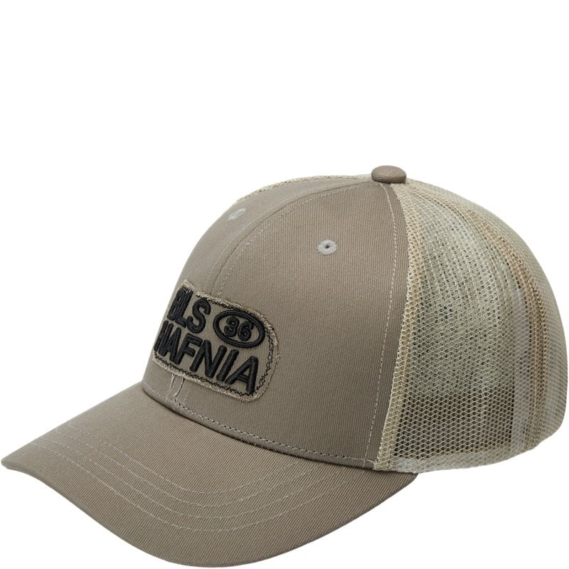 Bls Warehouse Trucker Cap i Sand – Stilfuld og Praktisk Kasket