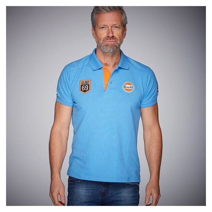 Gulf Racing 69 Retro T-shirt – Original Merchandise på udsalg!