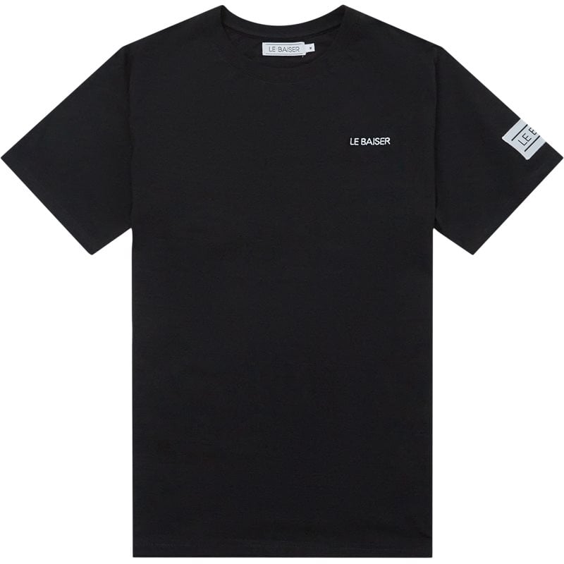 Le Baiser Bourg Tee Black – Tidløs T-shirt til Enhver Lejlighed!