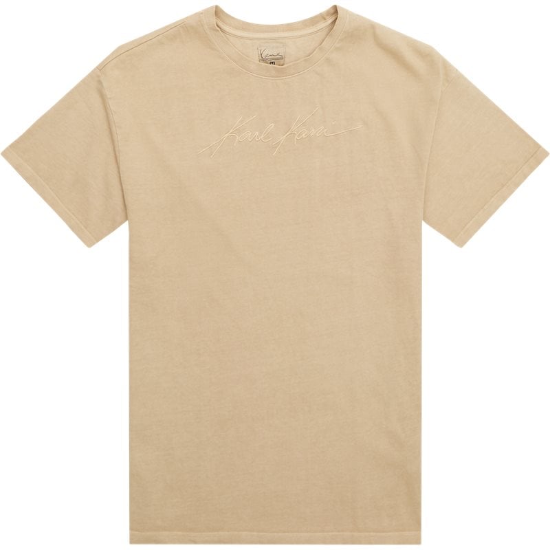 Karl Kani Autograph Heavy Boxy Tee – Sand Streetwear
