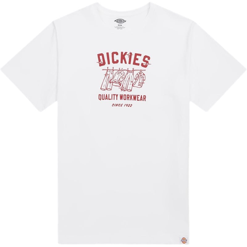Dickies Boxy T-shirt i Hvid – Stilfuld til Alle Anledninger!