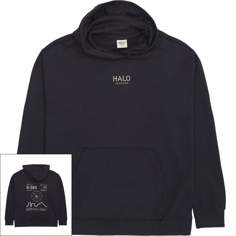 Halo Grafisk Hoodie - Uundgåelig Vinter Sweatshirt