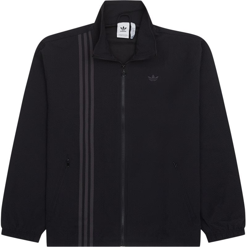 Adidas Originals Firebird Seersucker Jakke – Sort Stilfuld