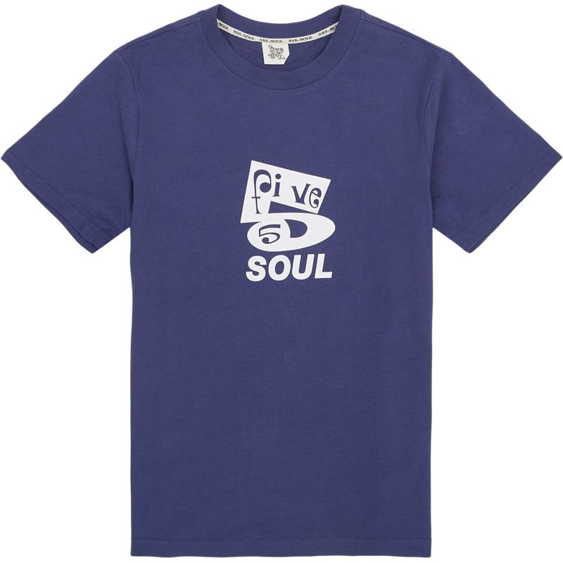 Trendy Funky 5 T-shirt i Navy – Black Friday Tilbud!