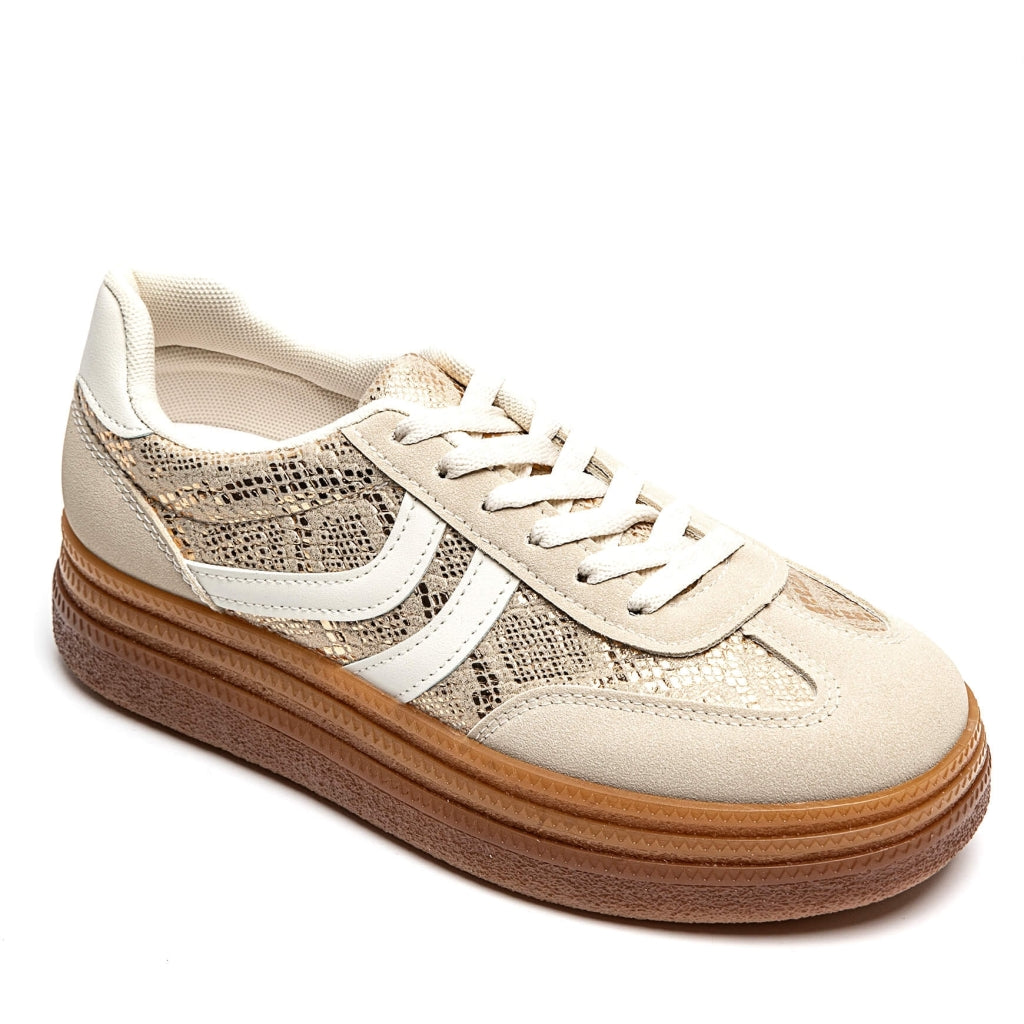 Agnes Sneakers 8999 - Snake Mode Udsalg til Dame!