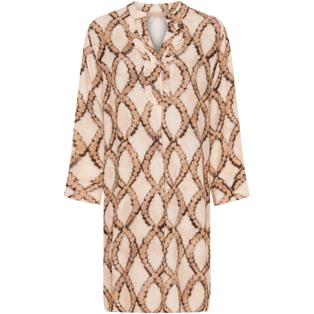 Elegant Beige Kjole fra Marta Du Chateau – Must-Have!