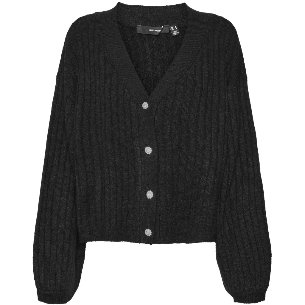 Elegant sort VMELYA cardigan til kvinder – et must-have!