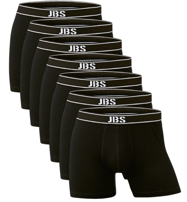 JBS 7-pak Tights Bigsize - Komfortabel i Sort!