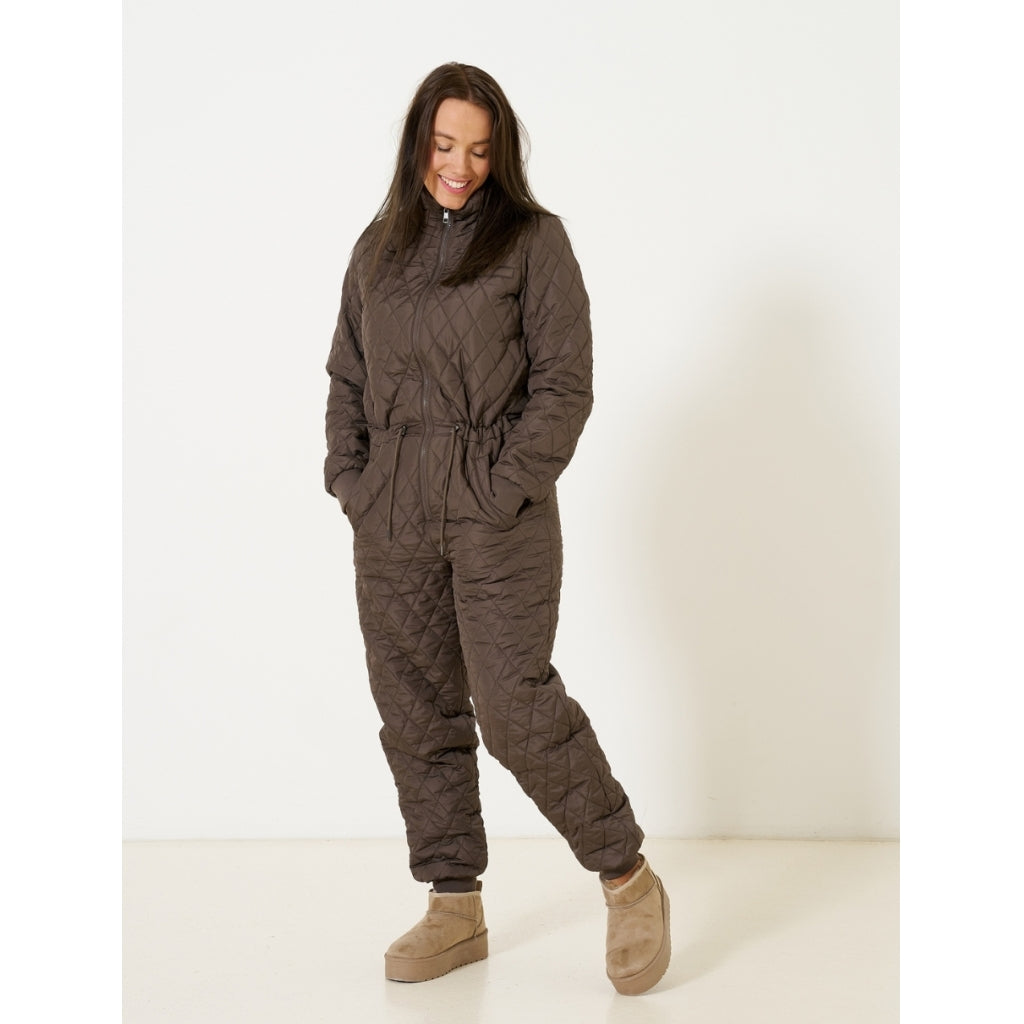 Eksklusiv ONLY Jumpsuit ONLPALMA i Chokoladebrun Tilbud!