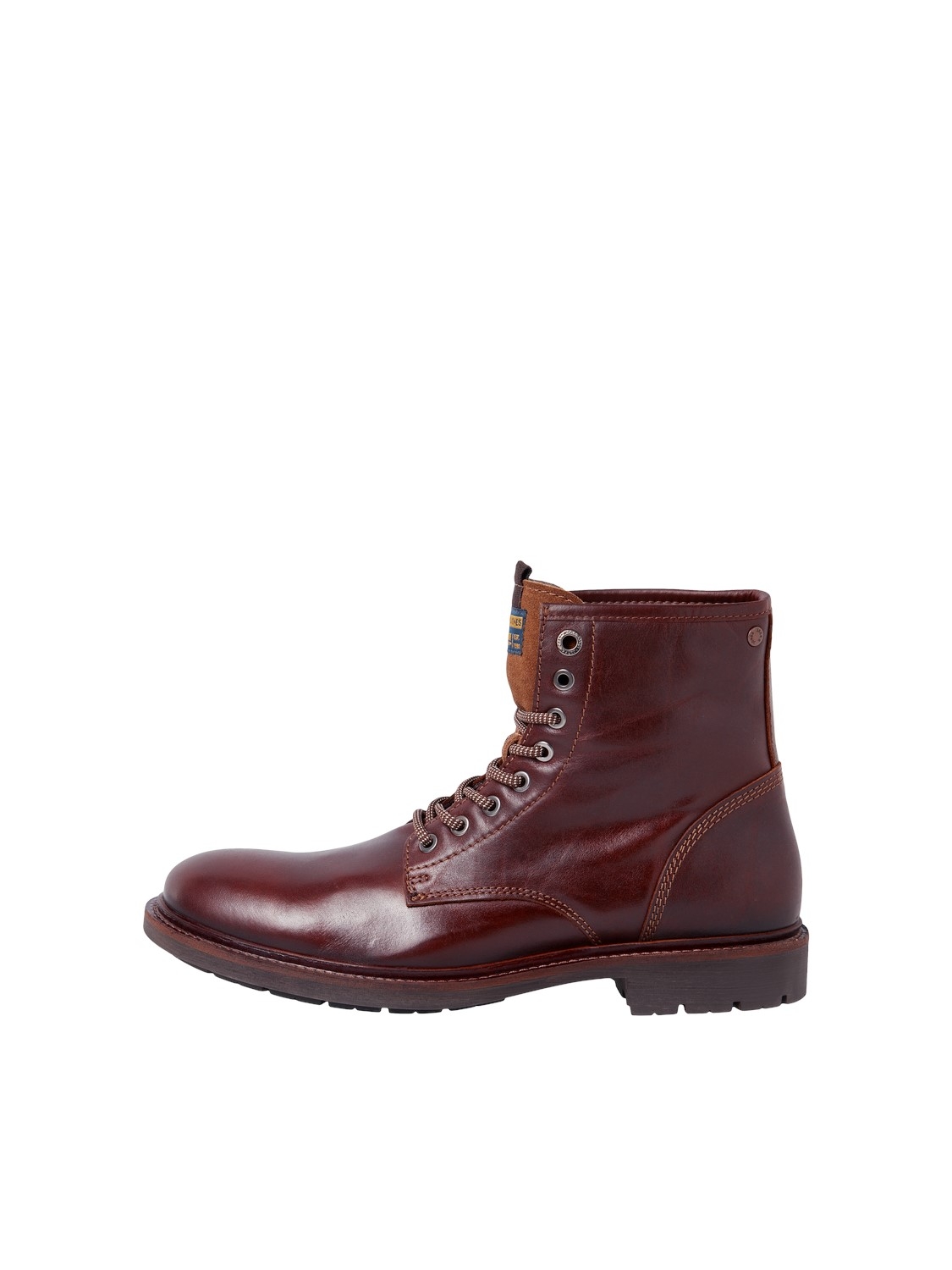 Jack & Jones Brandy Brown Læderstøvler – Elegant og Komfortabel