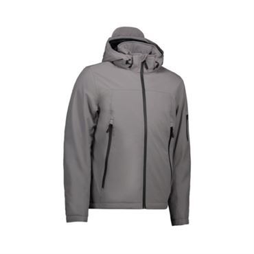 ID Vinter Softshell Jakke til Mænd - Elegant Grå Design