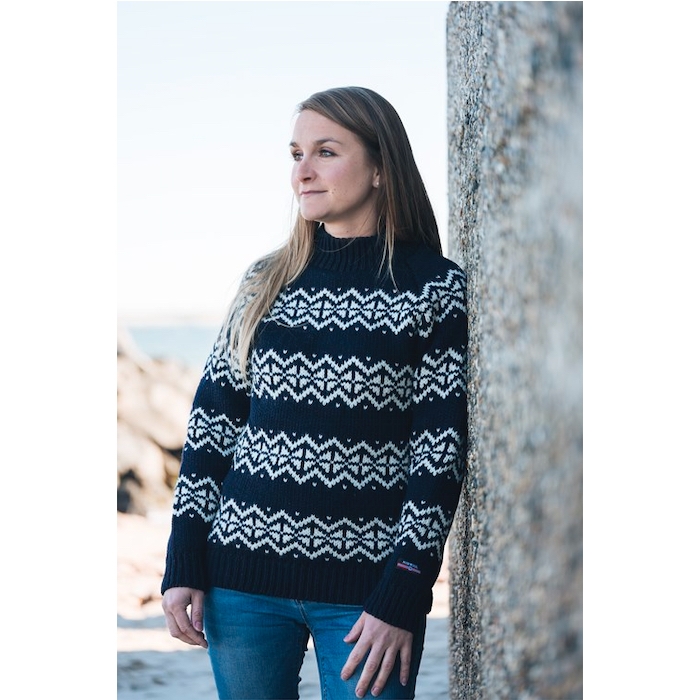 Islandske Uld Sweater til Kvinder - Elegant og Komfortabel