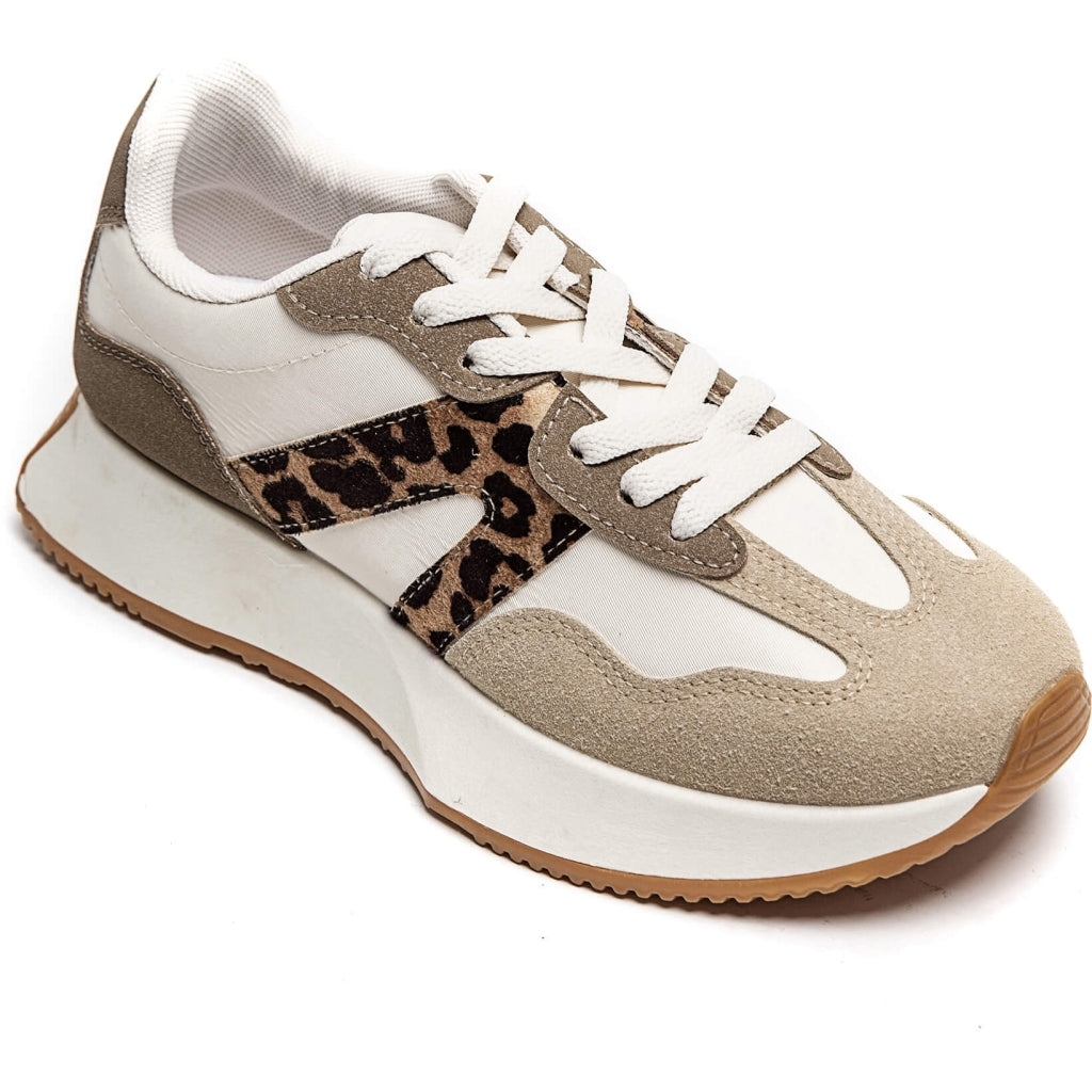 Annick Chunky Sneakers 8917 – Leopardprint til Hverdagen