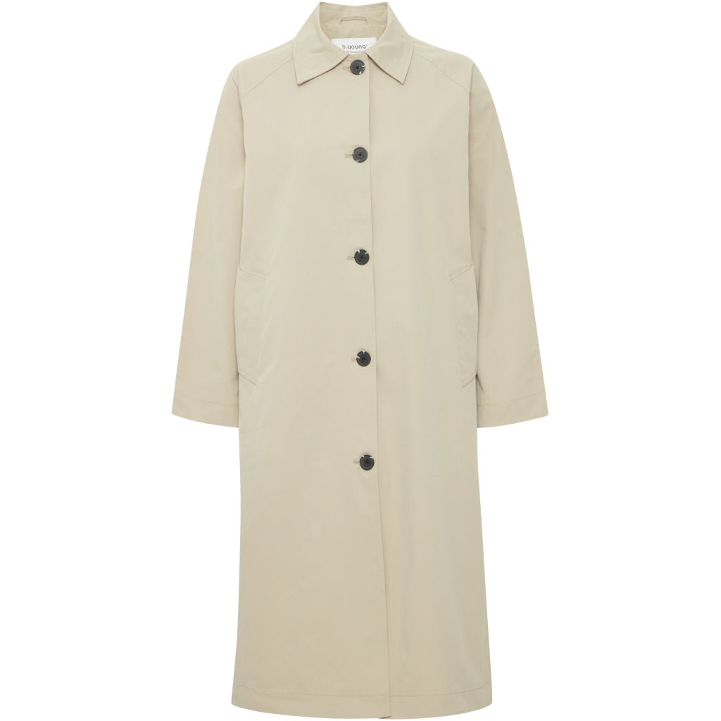 B.YOUNG BYAMONA Trenchcoat – Trendy forårsjakke på udsalg!