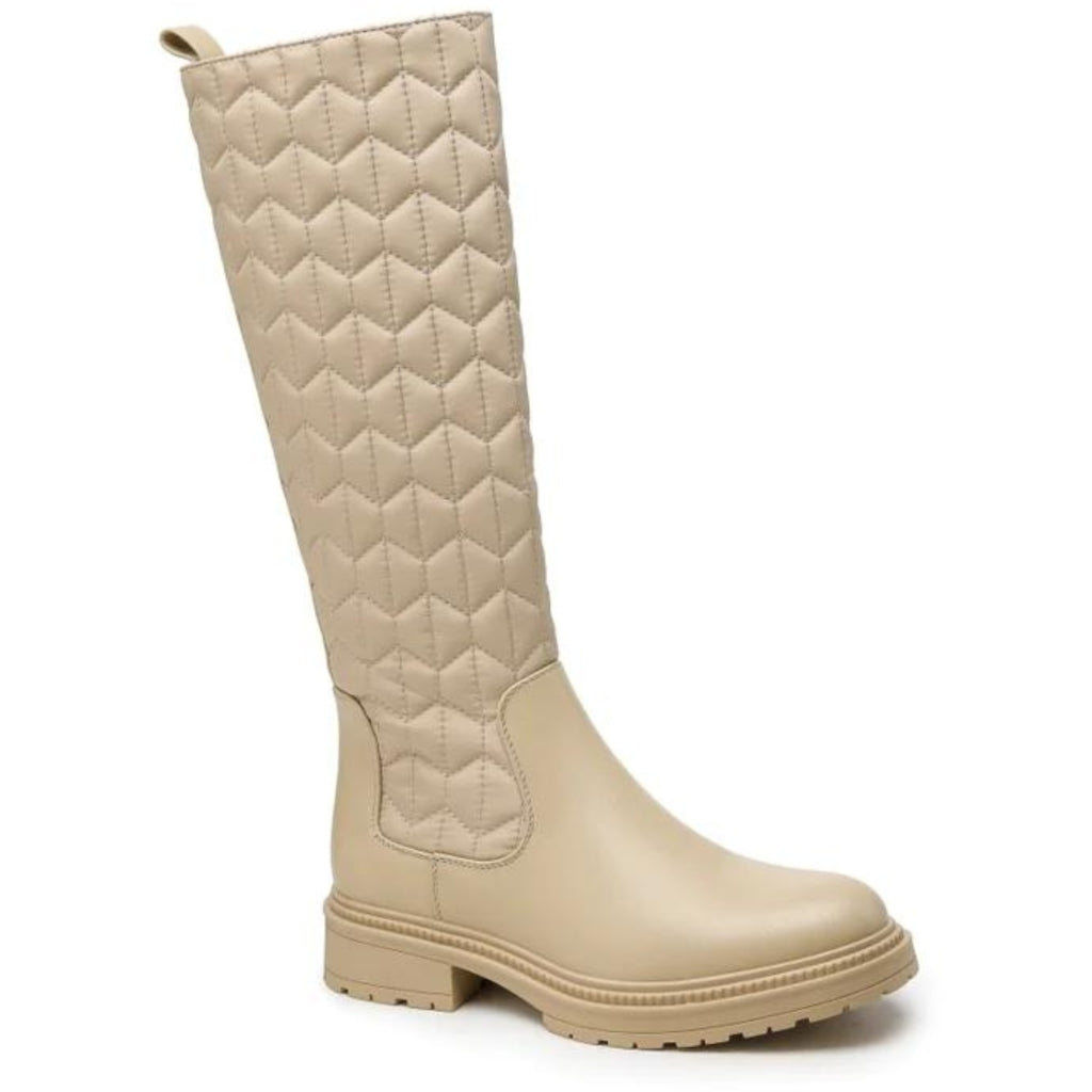 Astrid Dame Støvler 9155 – Beige til Stilbevidste Kvinder