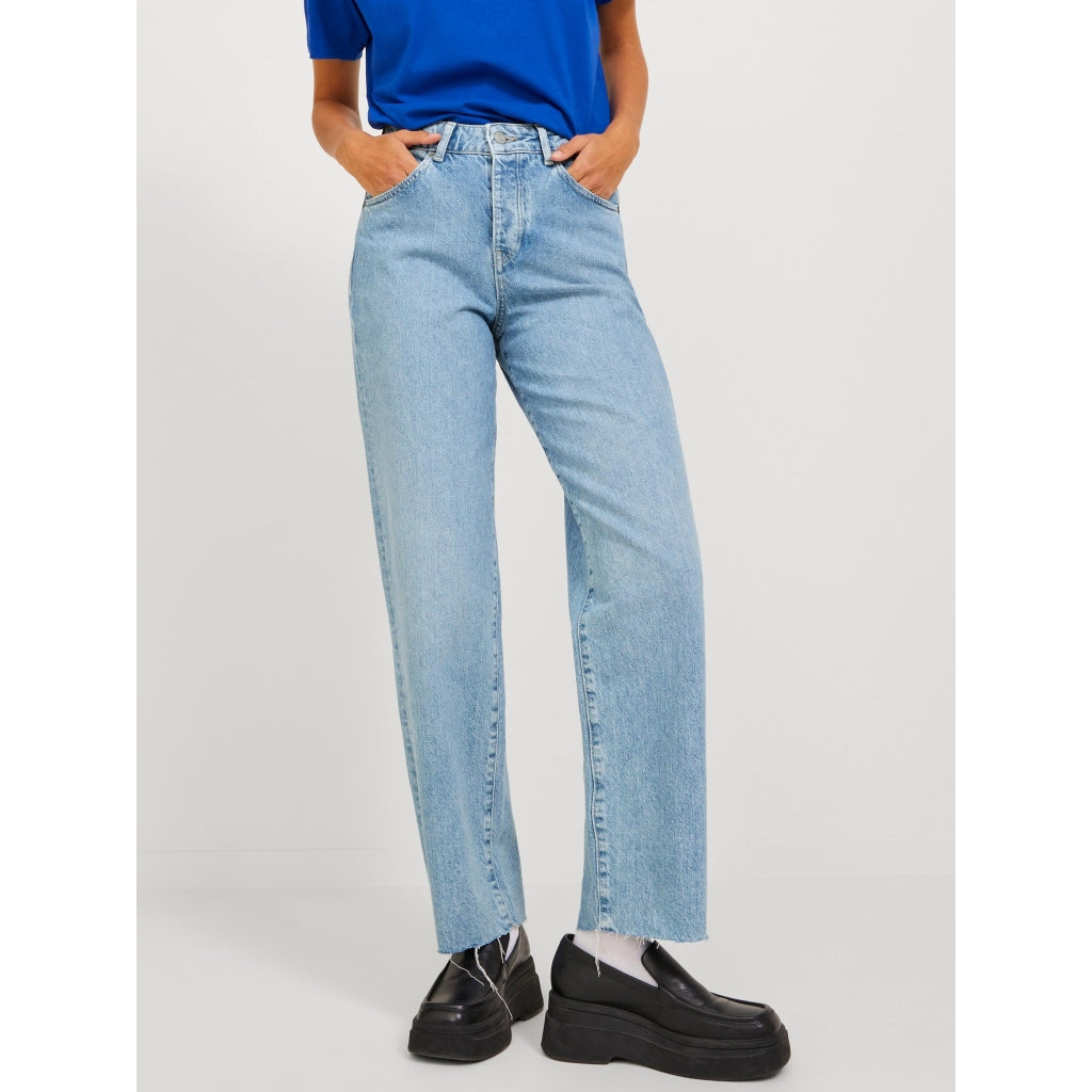 JJXX Dame Jeans JXSEVILLE – Lys Blå Denim Tilbud!