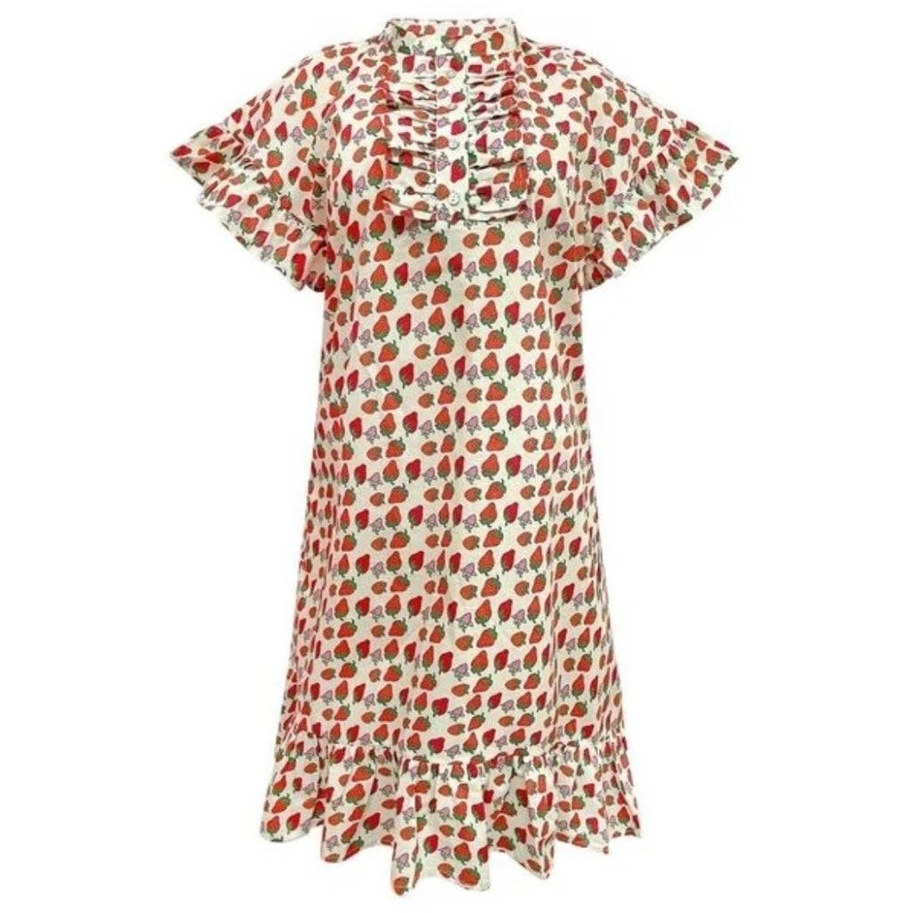 Elegant Liberté kjole Tia 22055 med hjerter – STRAWBERRY