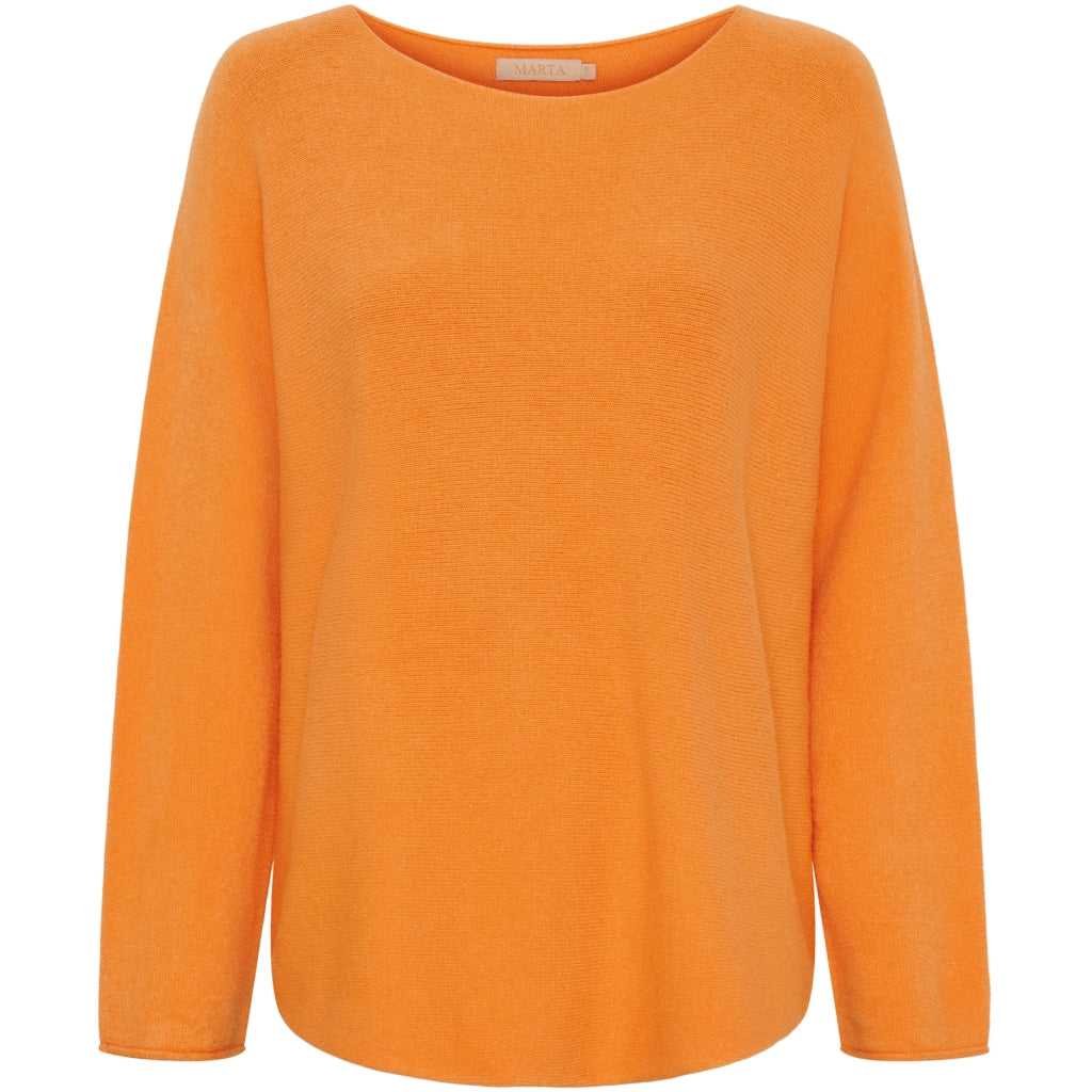 Marta Du Chateau striktrøje MDCDagmar 5001 – Orange tilbud!