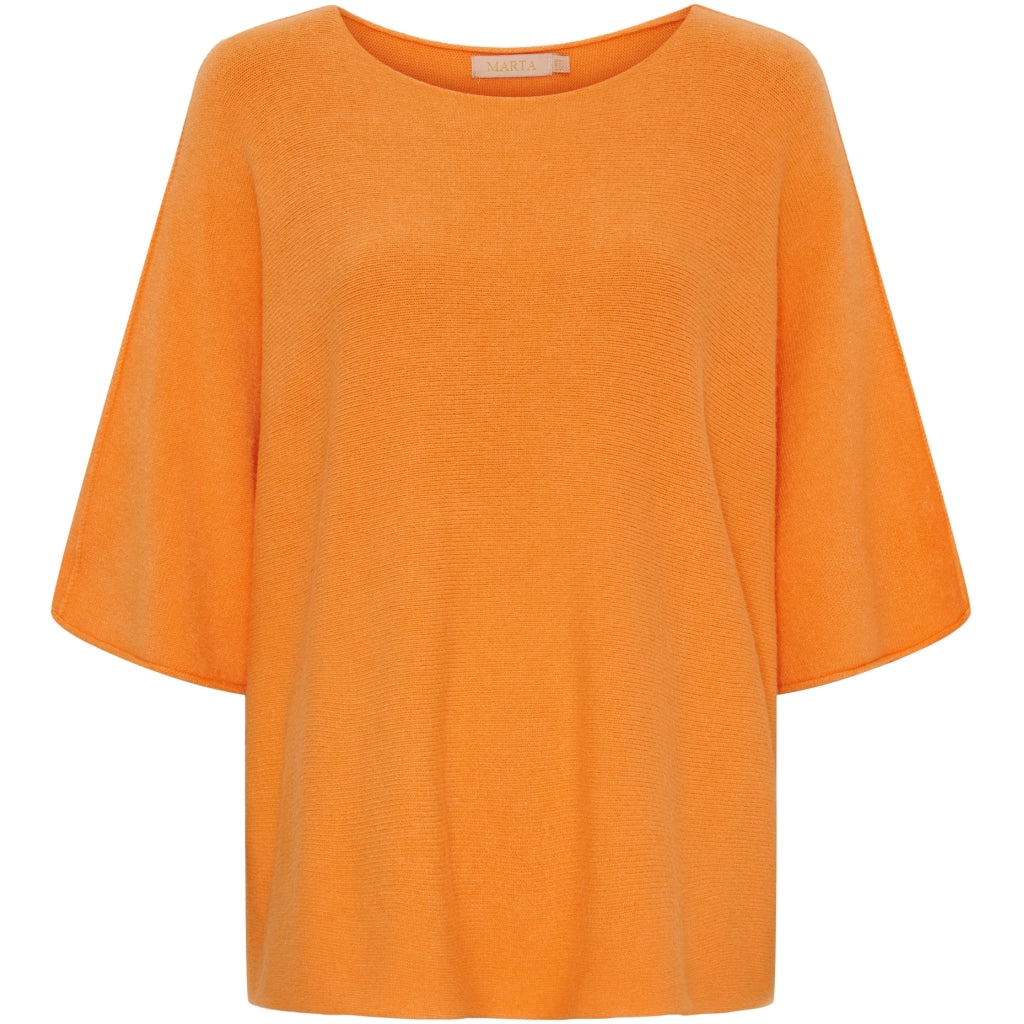 Elegant orange strik til kvinder – Marta Du Chateau MdcSia 5003