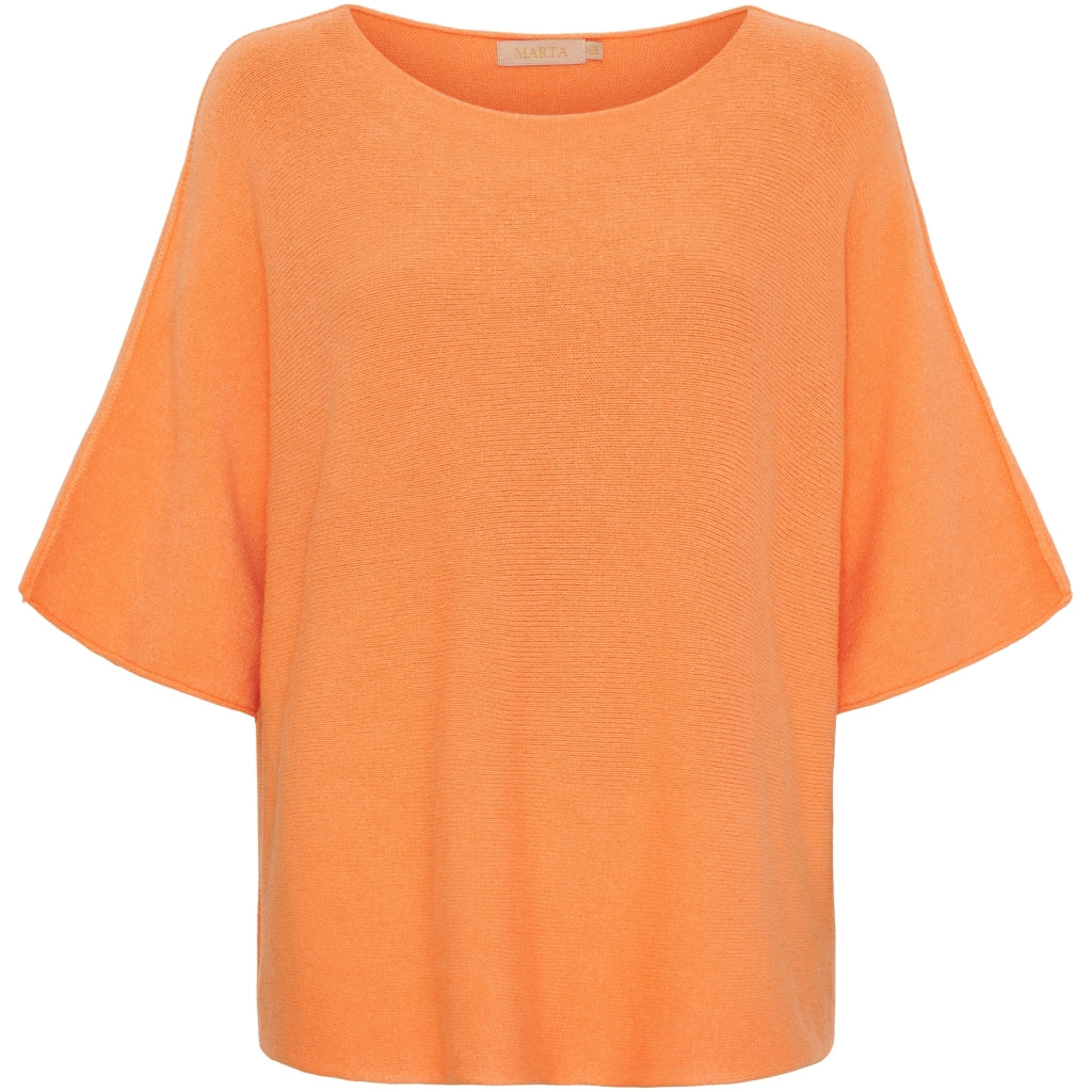 Marta Du Chateau strik MdcSia 5003 – Orange Fluo på udsalg!