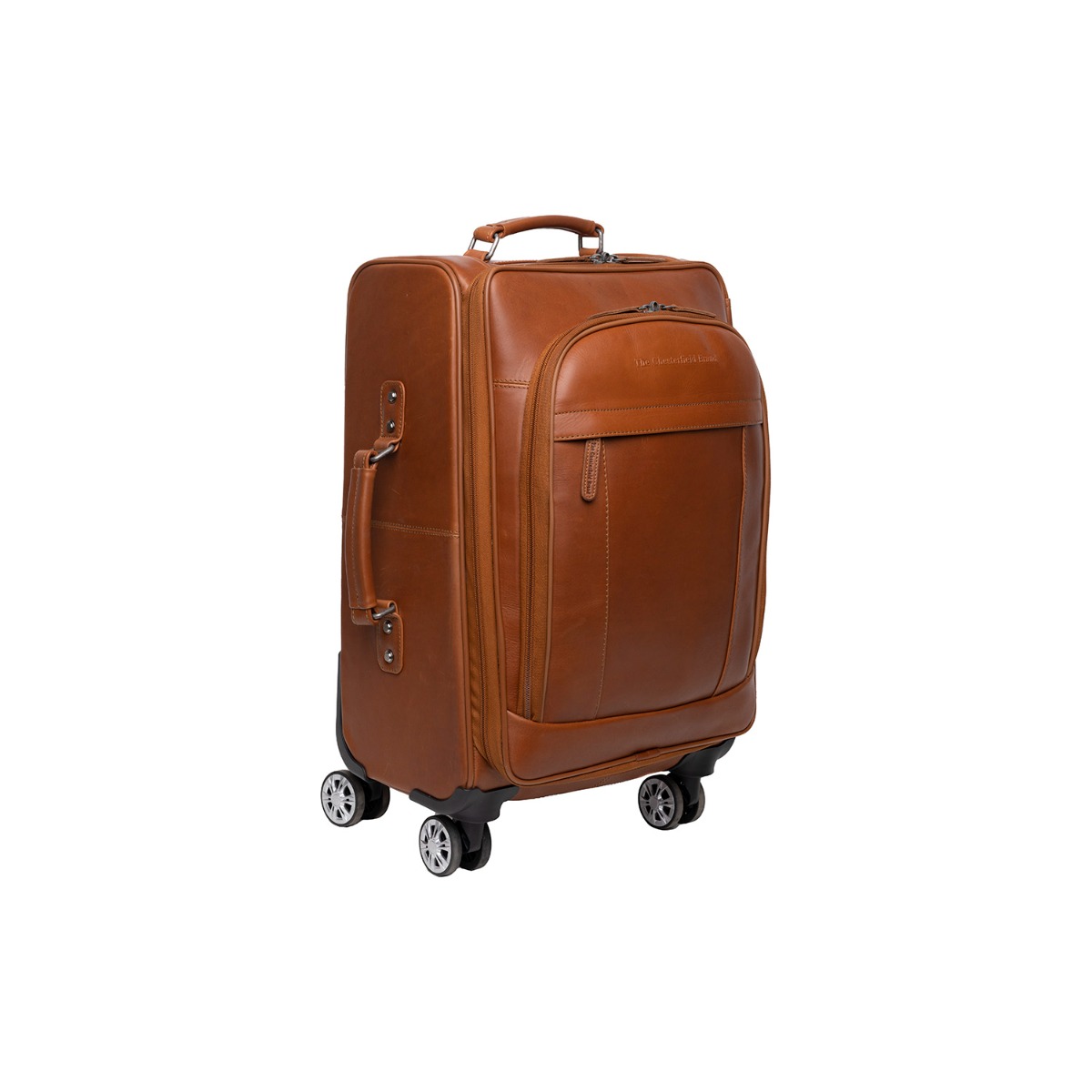 Chesterfield Bags Key Largo Trolley – Elegant cognac rejsetaske