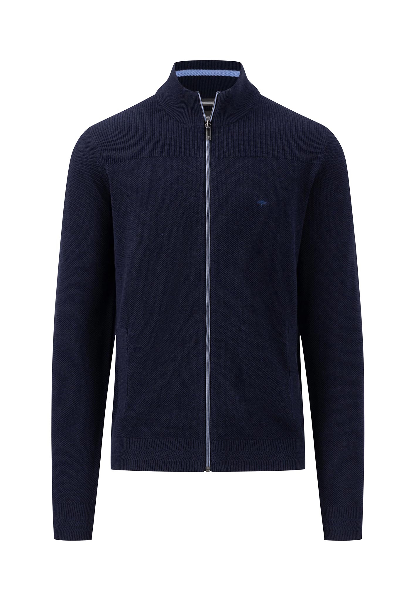 Fynch Hatton Navy Cardigan – Elegant komfort til mænd