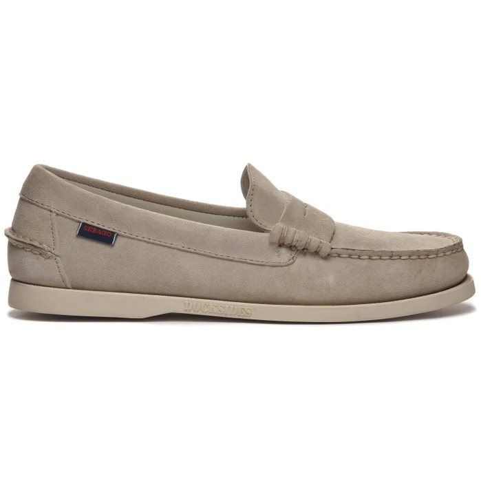 Sebago Ruskind Loafers – Brown Taupe Tilbud!