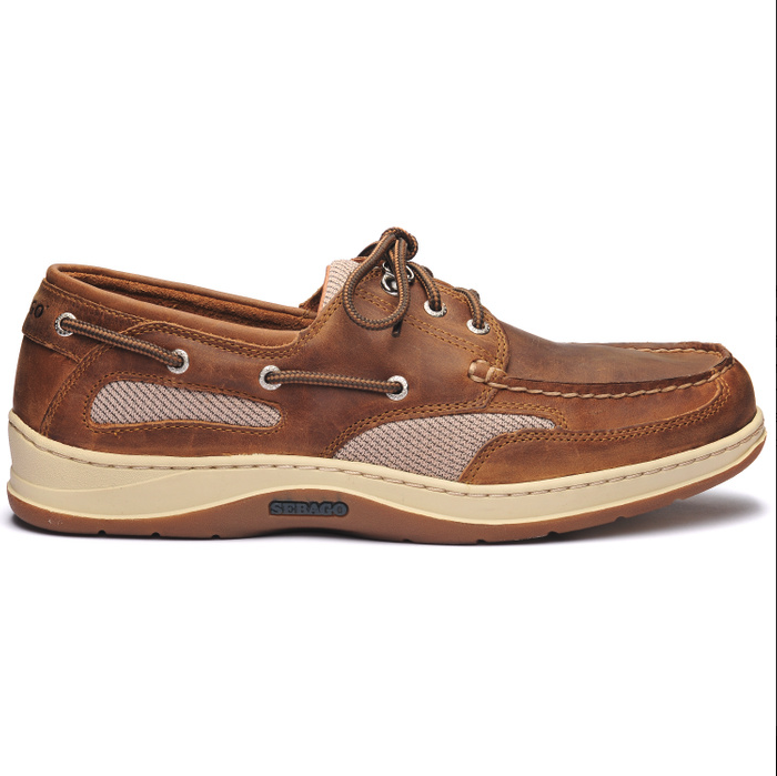 Sebago Cloverhitch II Sejlersko – Vokset Brun Kanel Stil!