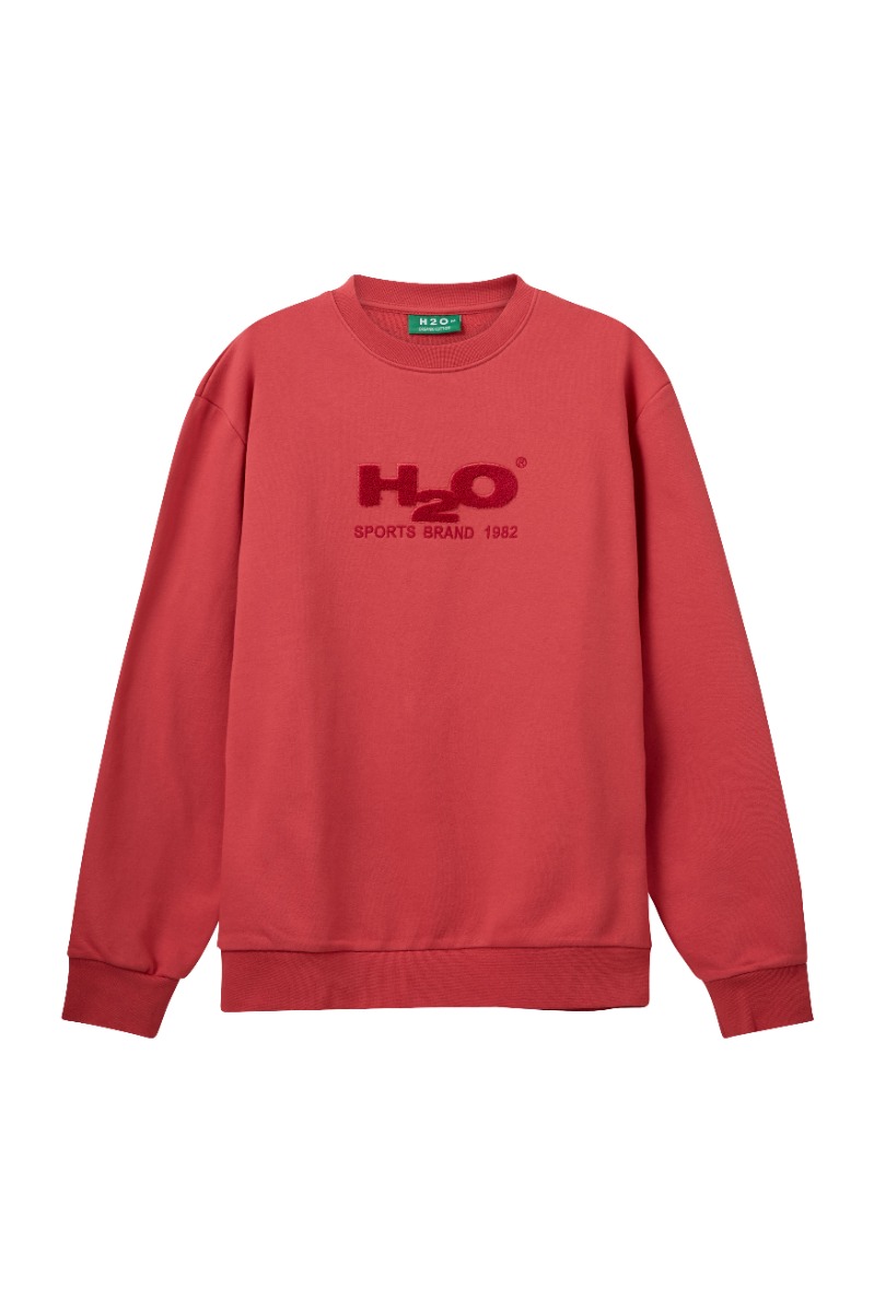 H2O - Sweat - Logo Sweat O´neck - Salsa