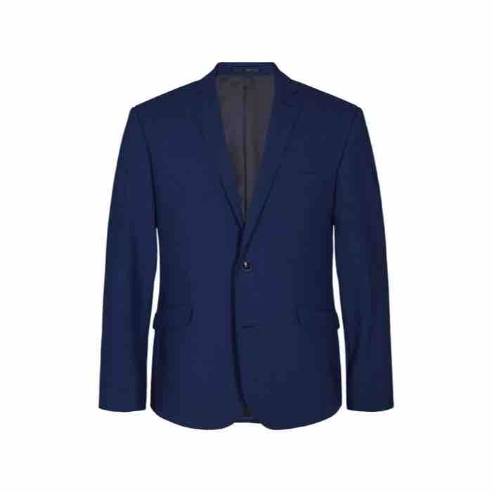 Moderne Indigo Blazer til Mænd - Elegant og Komfortabel