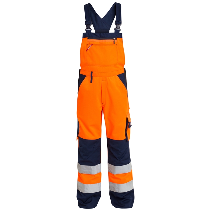 Feengel En 20471 Let Overall – Orange/Marine Tilbud!