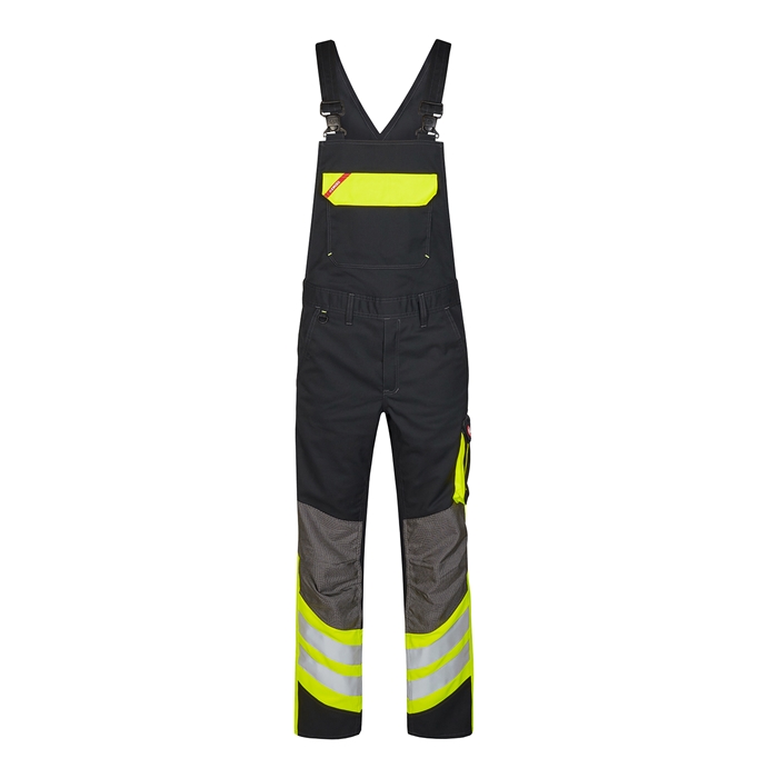 Feengel Cargo Overall i Sort/Gul – Trendy og Funktionel