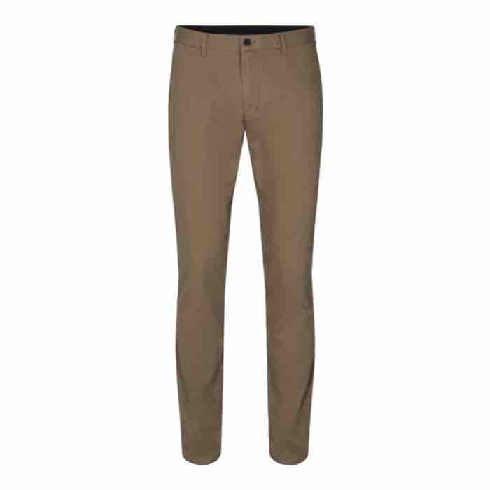 Stilfulde Sunwill Chino Fitted i Mørk Sand – Must-Have!