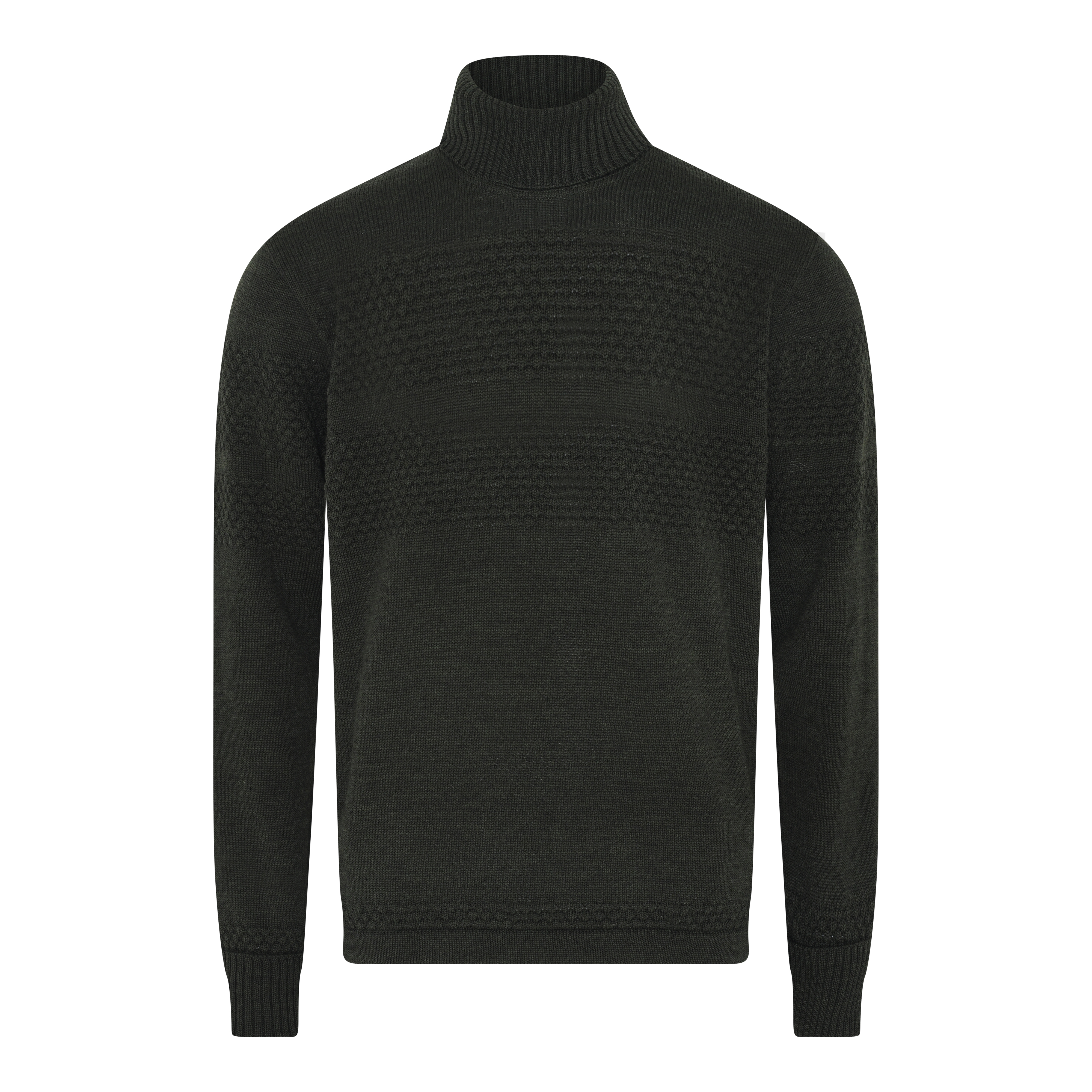 Clipper Saltum Rullekrave i 100% Uld – Navy Blå Tilbud