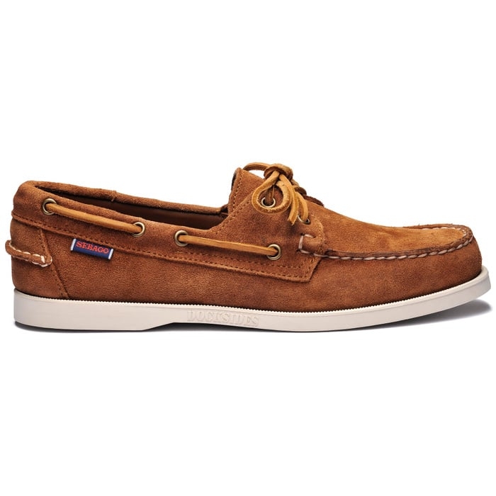 Sebago Sejlersko Portland i brun ruskind – Tidløs elegance!