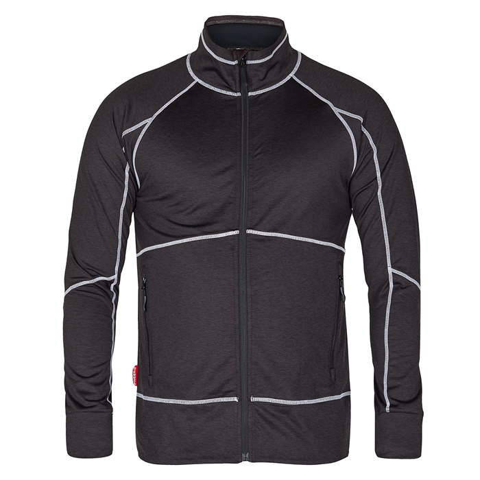 Elegant Sort Midlayer Cardigan til Hverdag og Fest